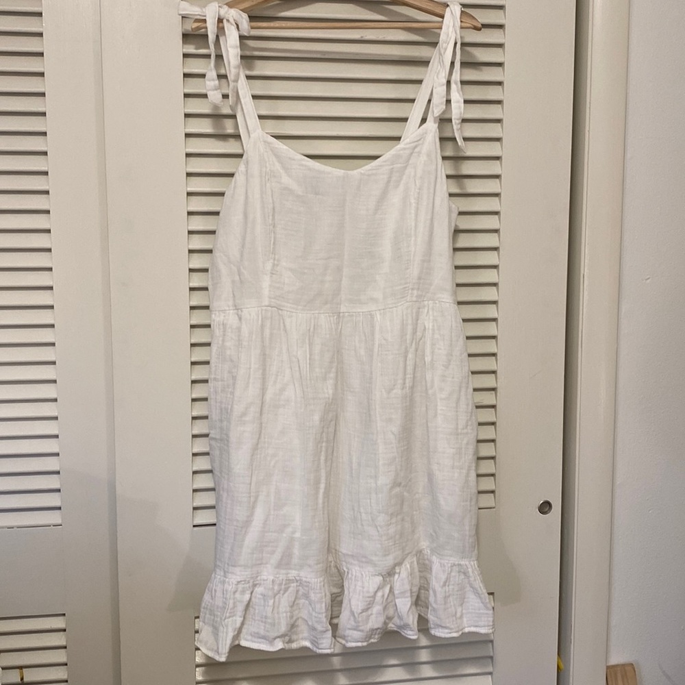 Old Navy Summer Dress Tie Strap Sweetheart Neckline